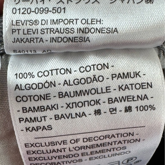 NWT Levi's 501 High Rise Denim Jean Shorts Size 32 Gray Black Button Fly Cut Off - Picture 9 of 13